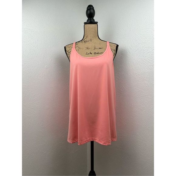 Ideology Tops - Ideology Solid Pink Strappy Tank Top Size XXL